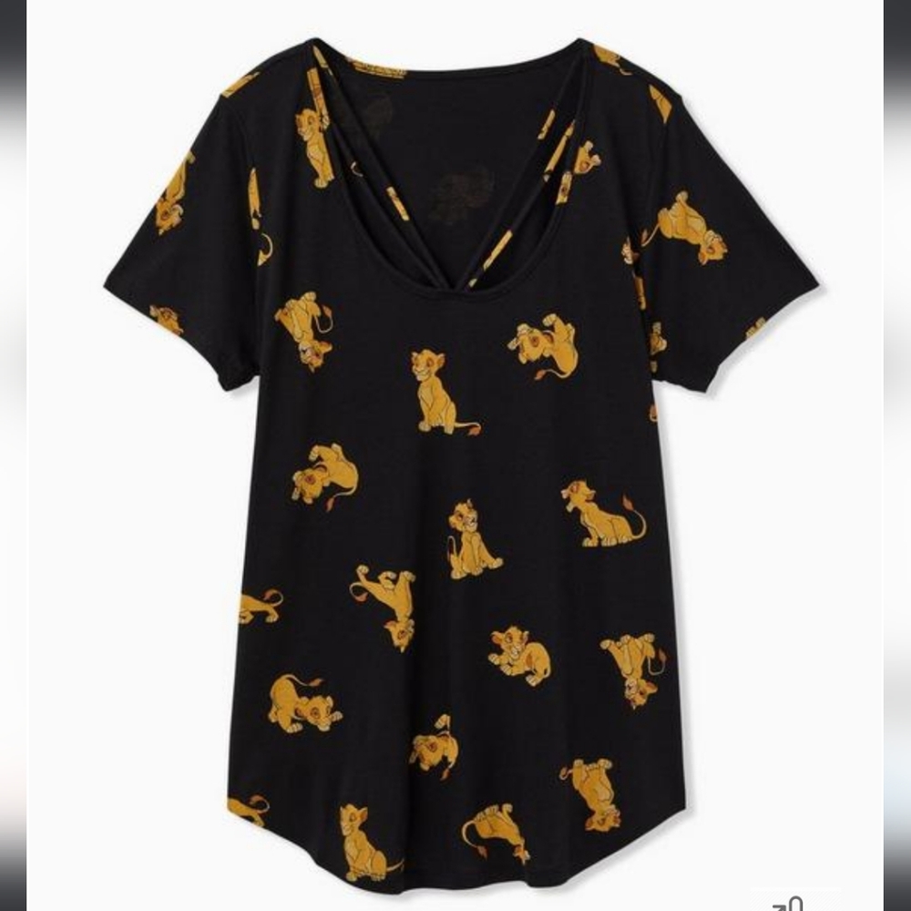 Torrid / Disney - young Simba tee size 2